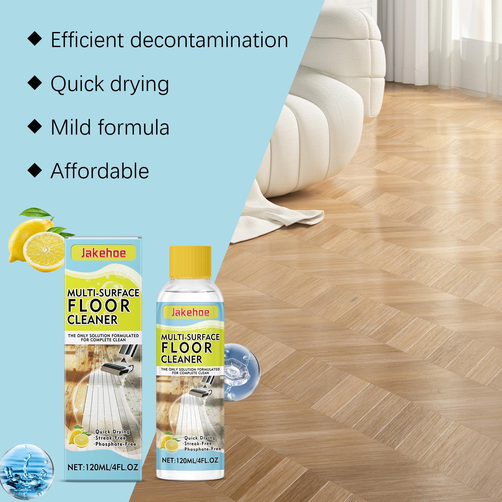 Multi-Surface Cleaner, Stain Remover Floor Cleaner, Wood Flooring Cleaning Liquid Polish, Effective Surface Cleaning Agent