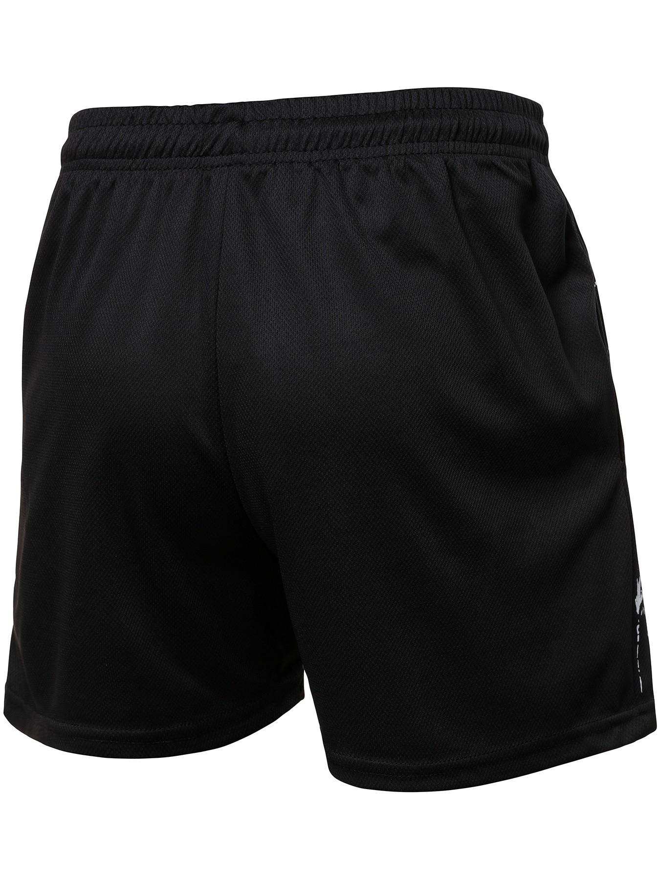 Men's Gothic Thorn Print Sport Shorts, Loose Comfortable Breathable Half-Length Pants, Cool Fitness Running Beachwear