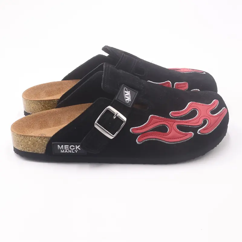 Men's Fashion Casual One-Step Half Slipper Streetwear Mules, Fashionable Trendy Round Toe Clogs Adjustable shoes Comfortable and Stylish Footwear for Daily Wear, Perfect for Relaxed, Casual Soft Clogs