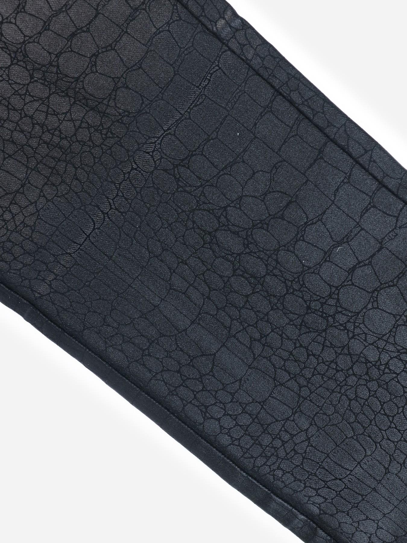 Women's Trendy Snake Print Faux Leather Pants, High Elasticity Sexy Tight Fit, Street Style/night Club Wear, Spring & Fall Fashion