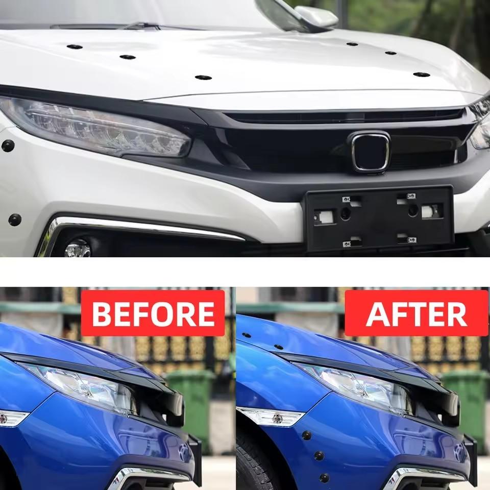 4pcs Universal Aluminum Push Button Billet Quick Release Car Front Bumper Hood Pin Engine Bonnet Lock Latch Clip Body Kit