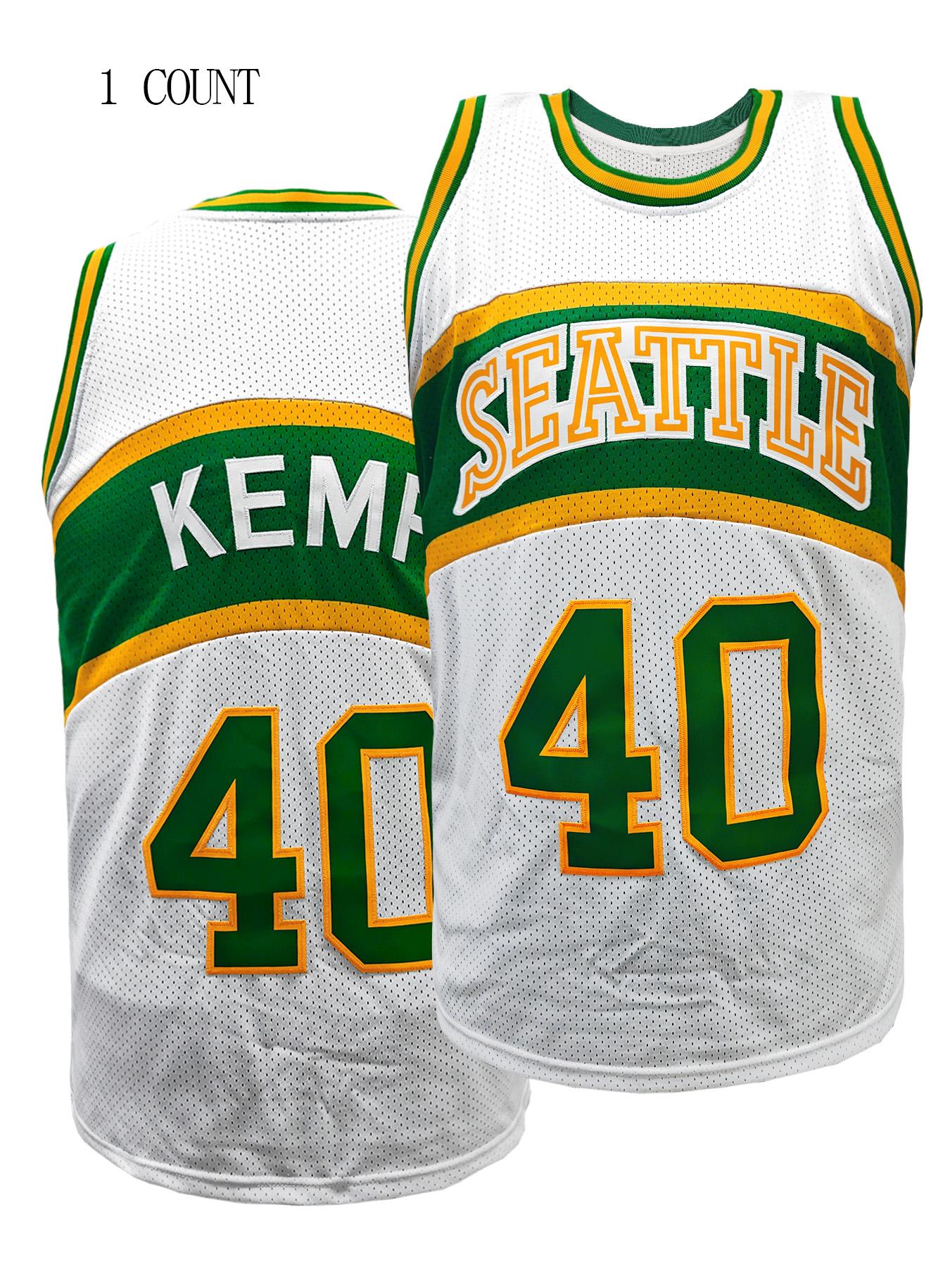 Mens #40 Sports Basketball Black Lightweight Jersey, Breathable Sleeveless Pattern Embroidery Sweatshirt Training Competition Sports Uniforms Suitable for Summer