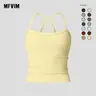 MFVIM Women's Strapless Fitted Solid Self-Padded Sports Bra - High Elasticity, Breathable Underwear for Women - Gym Workout Apparel, Gym Clothes - Machine Washable Cold Wash, Do Not Dry Clean (Cherry Red Valentine's Version)