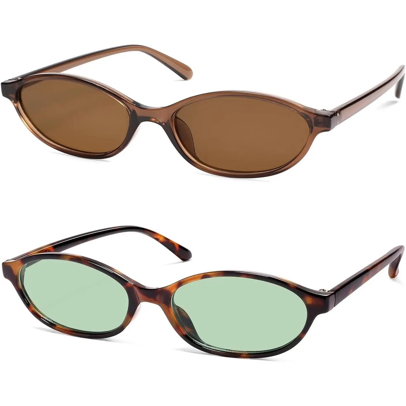 B15 Clear Brown+tortoise/Green