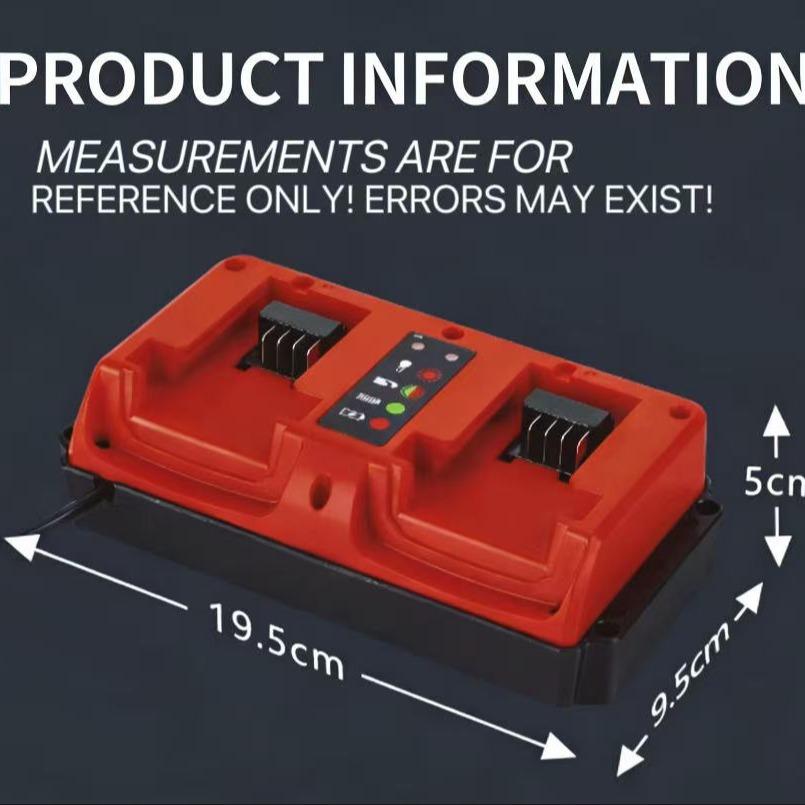 Ch07 Mwq Dual Fast Charger for Milwaukee Ml Electric Tools, 14.4-18v Li Battery, Lithium Batteries, Promotion, Quick Charging Solution