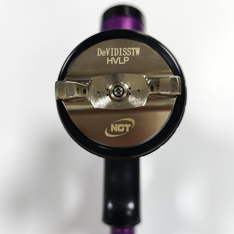 DeVidiss Hvlp Ngt Pro Te20 Lite Spray Gun Kit, Professional 1.3mm Nozzle, Car Paint Application, Comfortable for All Car Paints