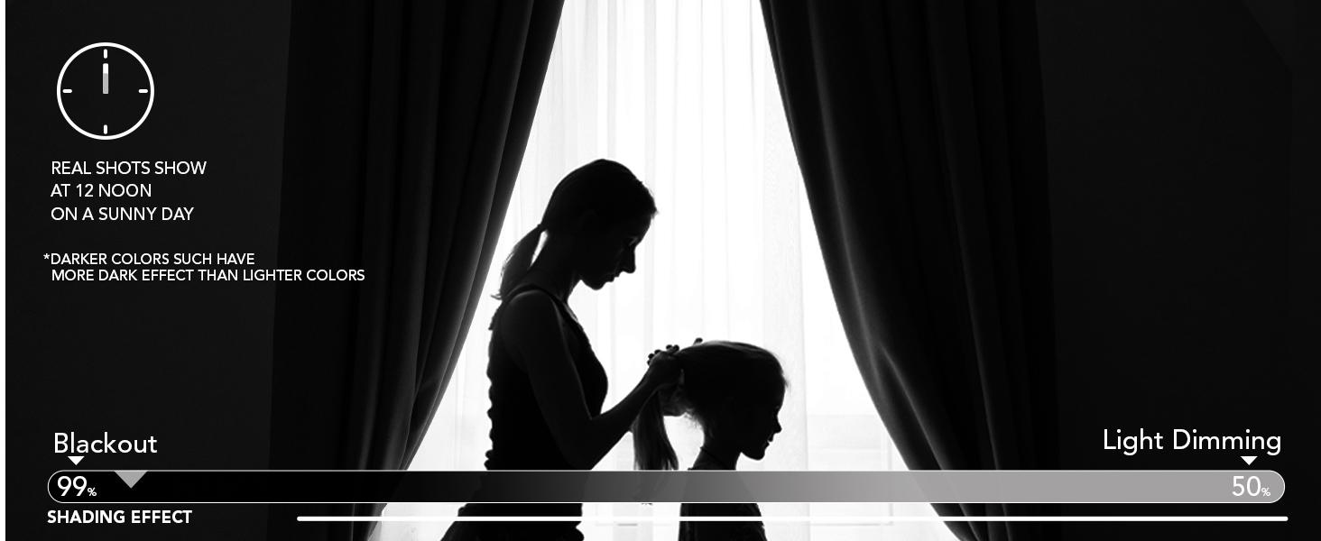 2 Panels Solid Color Curtains(3 Hanging Styles, 42 Inch Width) – Modern Blackout Drapes, Christmas Decor, Home Decoration for Living Room, Bedroom, Summer Home, Christmas Gifts & Decorations