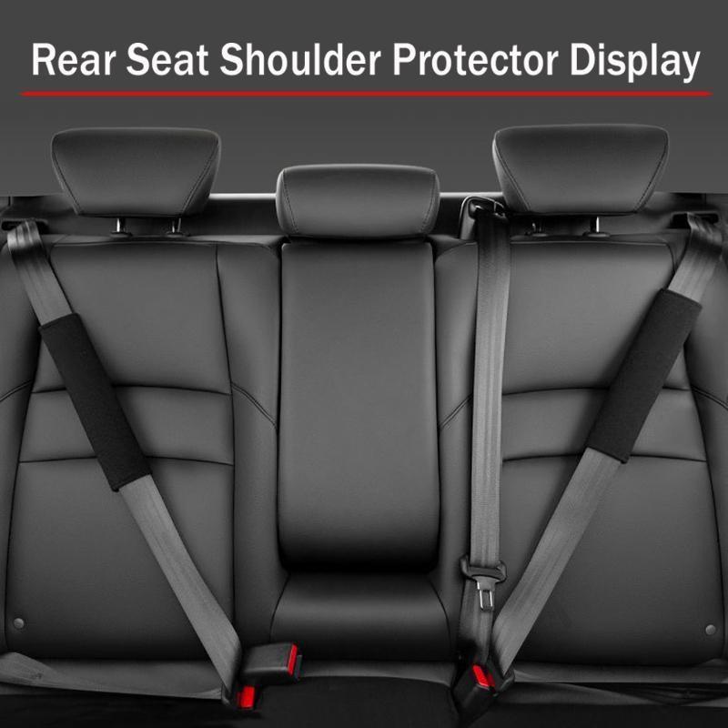 2pcs Car Seatbelt Shoulder Protectors, Simple High-End Design, Anti-Chafing, Suitable for Honda Accord, Universal Car Accessories, Auto Interior Accessories
