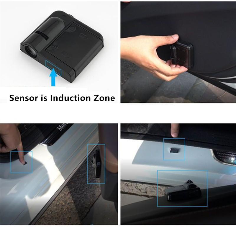 2pc LED Car Door Welcome Light Logo Shadow Projector Laser Lamp Led Step Lights for Honda Civic Accord Fit Jazz Pilot Crv Odyssey Passport City Shuttle Hrv