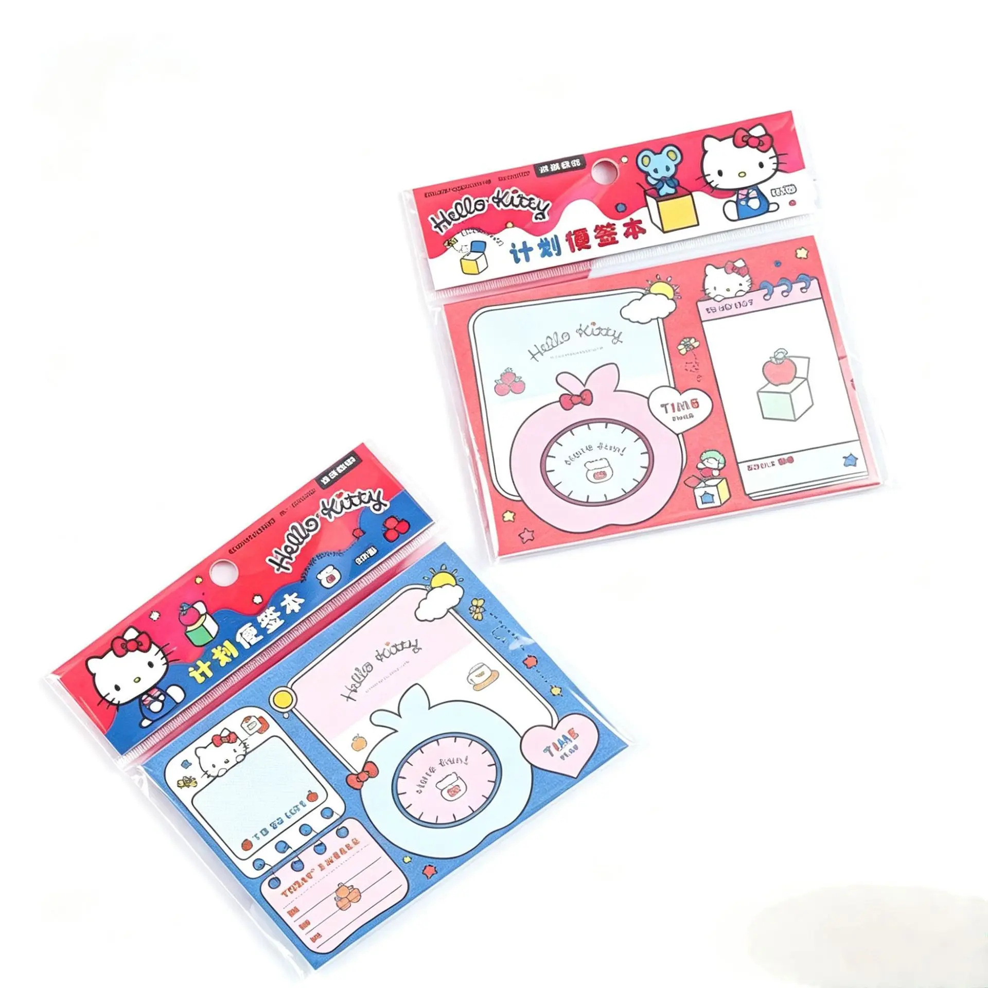Sanrio officially licensed, Hello Kitty sticky note pad, notepad, portable notebook for students, memo pad, cute journal for girls