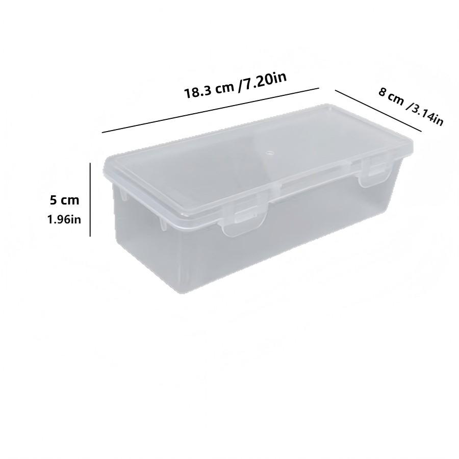 4 Pack Large Clear Storage Boxes with Lids, Heavy Duty Organizer Containers, Stackable Plastic Bins for Office, Arts & Crafts Supplies, Lightweight & Portable with Snap-On Lids, Frosted Lids, Durable & Sturdy Structure, Ideal Home & Workspace Organization