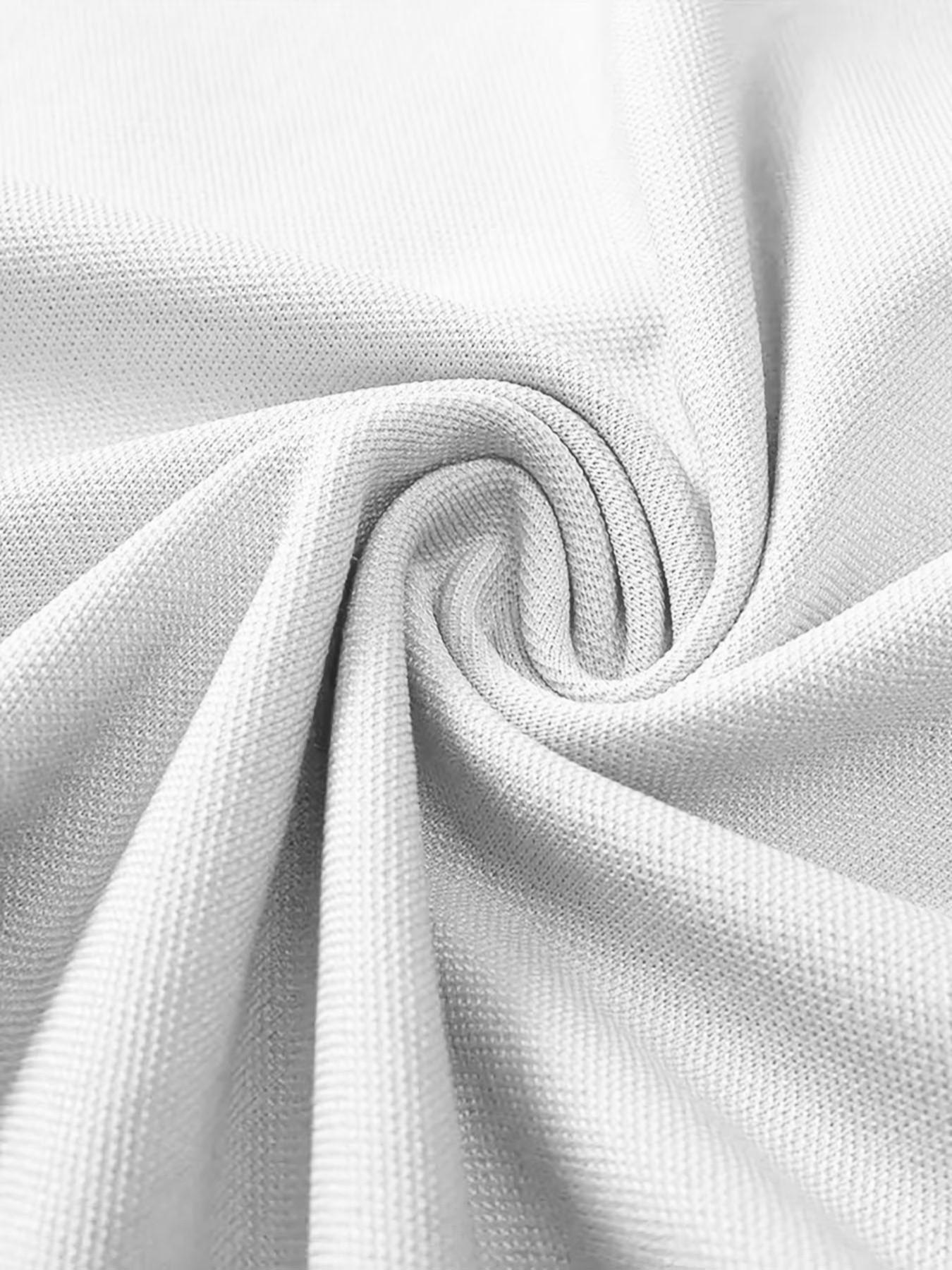 Men's Geometric Print Polo Shirt, Slim-Fitting Casual Business Wear, Short Sleeve, Ideal for Daily Commute, Travel, Gifts