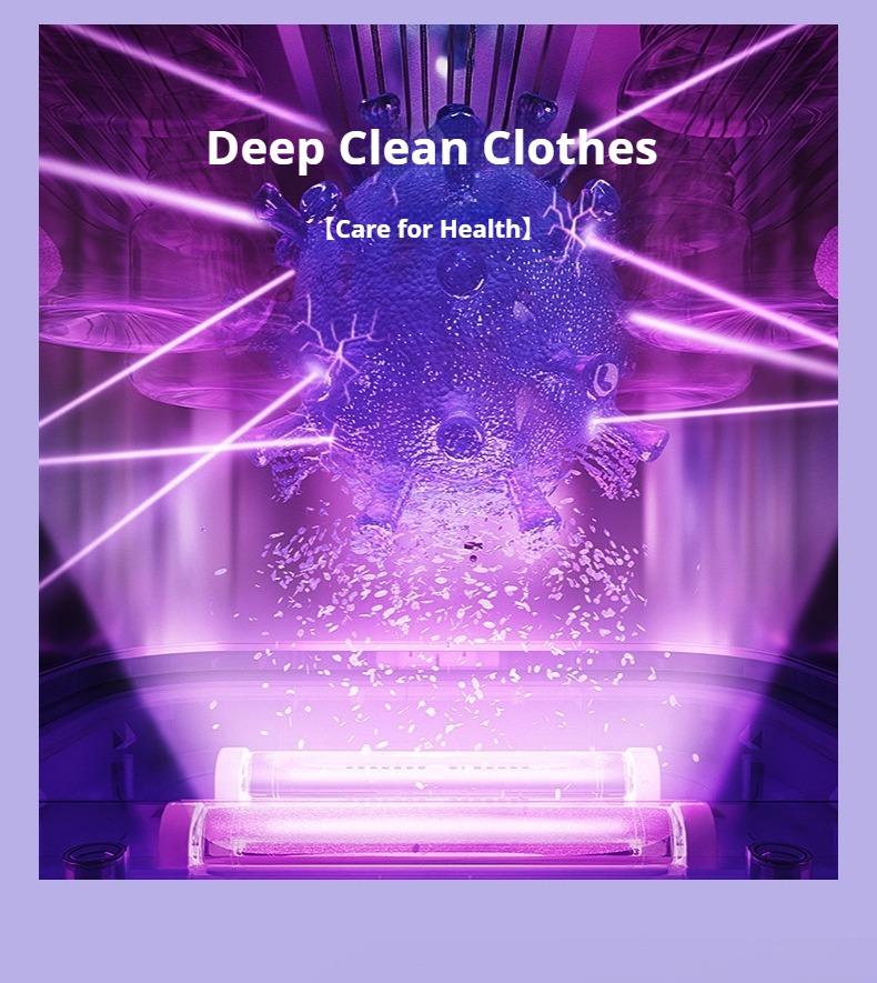 Portable Washing Machine, 8L Foldable Mini Washing Machine Bucket Washer with Water Tube Deep Wash and Spin Dry Washer for Dorm, Camping, RV Travel Laundry Portable Washing Machine, 8L Foldable Mini Washing Machine Bucket Washer with Water Tube Deep Wash and Spin Dry Washer for Dorm, Camping, RV Travel Laundry