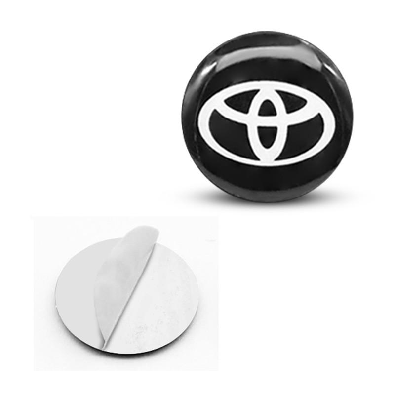 Car Door Lock Dustproof and Anti-Jamming Protective Durable Decorative Keyhole Sticker for Toyota Corolla C-hr Rav4 86 Avensis T25 Auris Land Cruiser Yaris Hilux Prius Camry