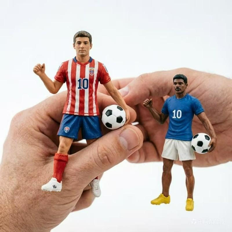 2026 World Cup Soccer Stars Action Figures - 22CM Messi, Ronaldo, Mbappe, Yamal - Collectible Football Player Model Toys, Premium Ornaments for Home Display & Kids Gifts