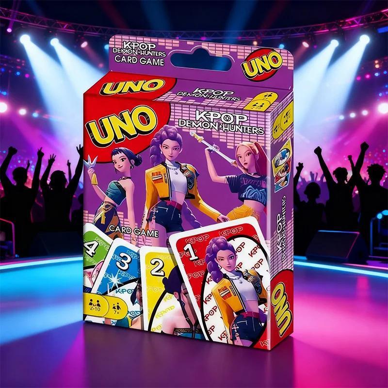 Inspired Kpop Uno Card Game Set, Suitable for Kids Teens Adults, Family Friendly Desktop Game, Fun Poker Cards, Birthday Gift Toy Entertainment