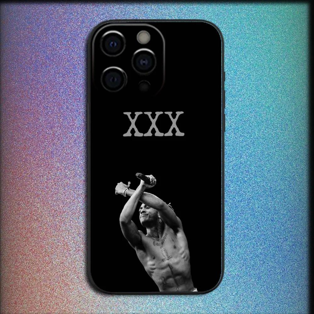 Rapper X-XXXTentacionS phone Cases For iPhone12-17 Promax Pro Plus,It's a great gift for a good friend, suitable for holidays, birthdays, and partie