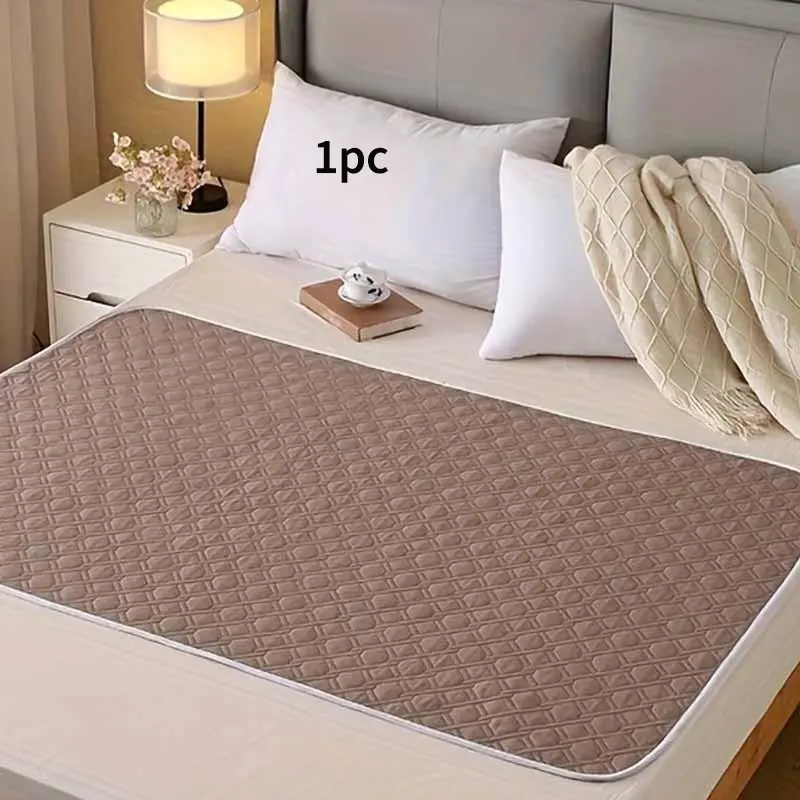 Washable Adult Incontinence Mattress, Leak-Proof, Non-Woven Fabric, Multiple Sizes & Colors, Easy Care, Home Essential, Elderly Bed Protection, Washable Bed Protector