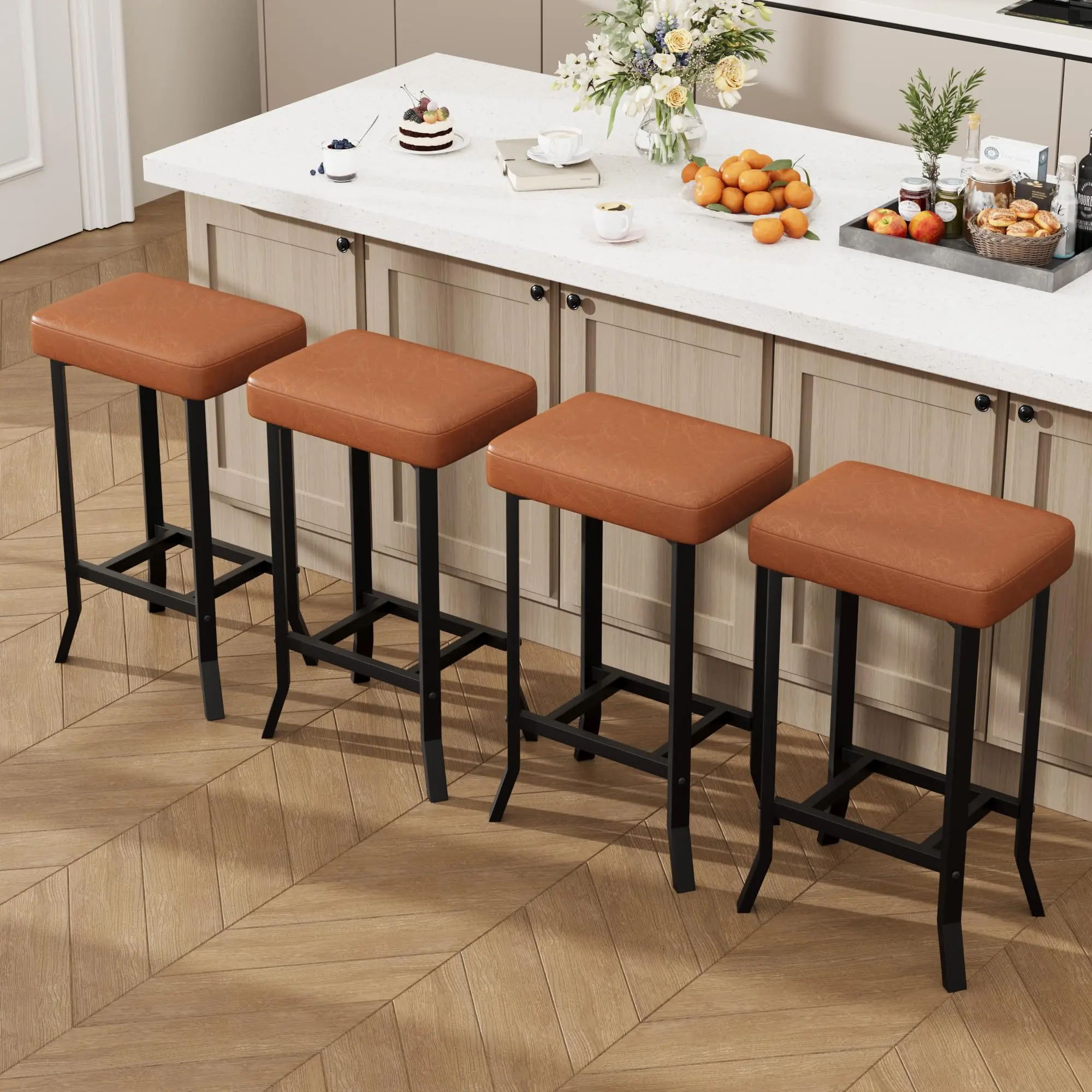 4PC pack Brown