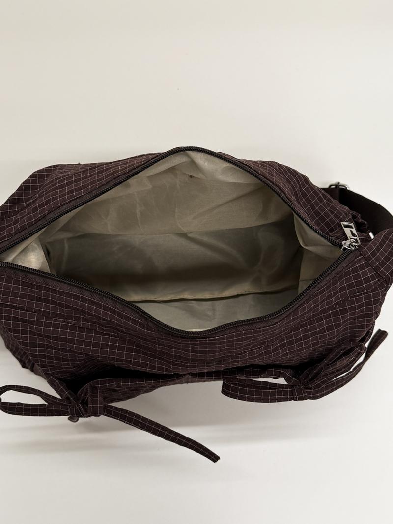 Stylish, Simple, Versatile One-shoulder Messenger Bag, Retro Plaid Underarm Bag, Casual Everyday Suitable for Shopping and Dating, Cross Body Bags, Fashionable Crossbody Bag