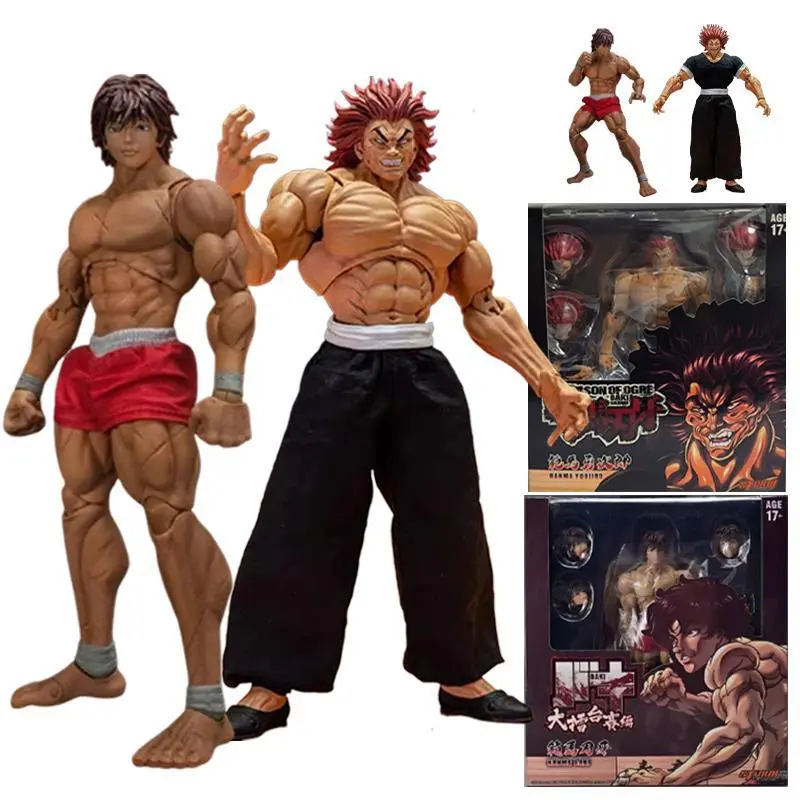 2026 new Storm Toys St 1/12 Hanma Yujiro Baki Hanma Action Figure Ko St Storm Toys Son Of Ogre Baki Hanma Model Toys Birthdays Gifts