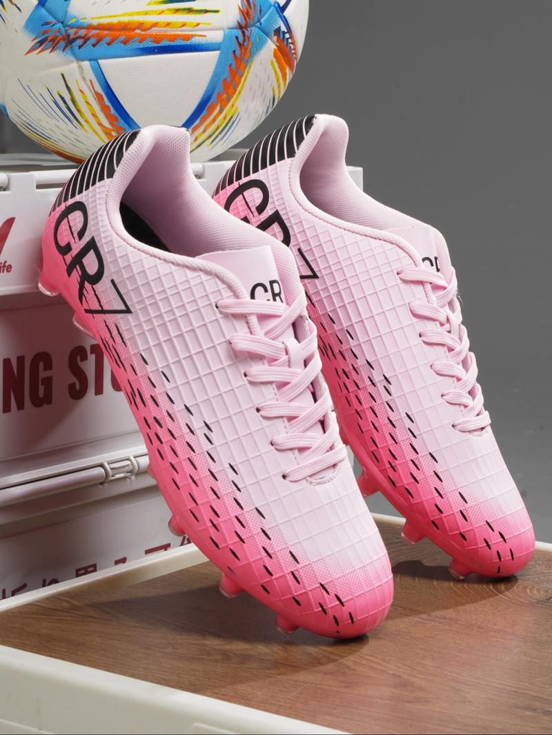 Unisex's High Top Football Shoes, Breathable Comfortable Football Cleats, Professional Football Shoes for Training & Competition