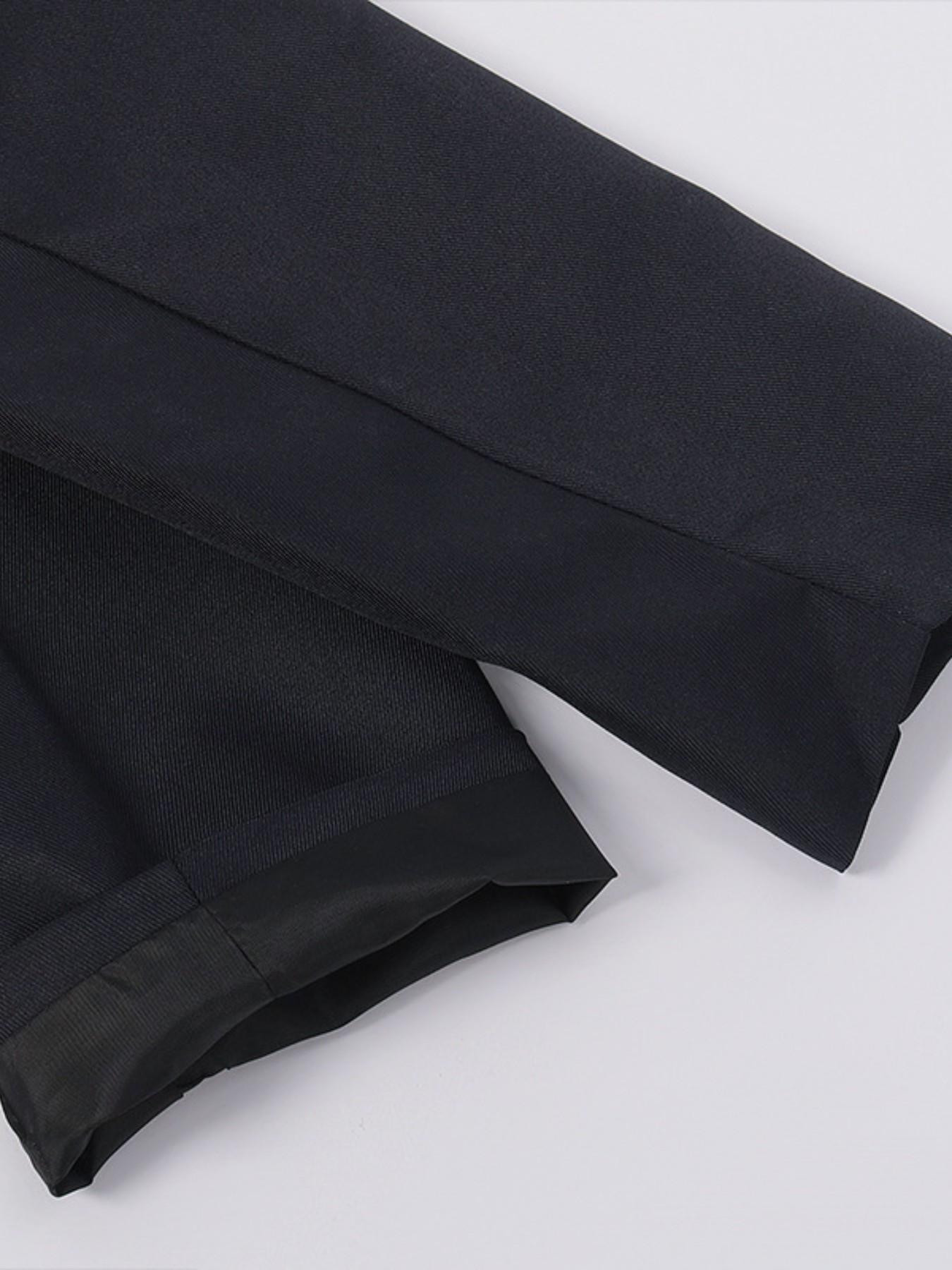 Jujutsu JJK High School Gojo Satoru Cosplay Costume Uniform for Men Women Shirt Pants Wig Halloween Uniform Full Sets