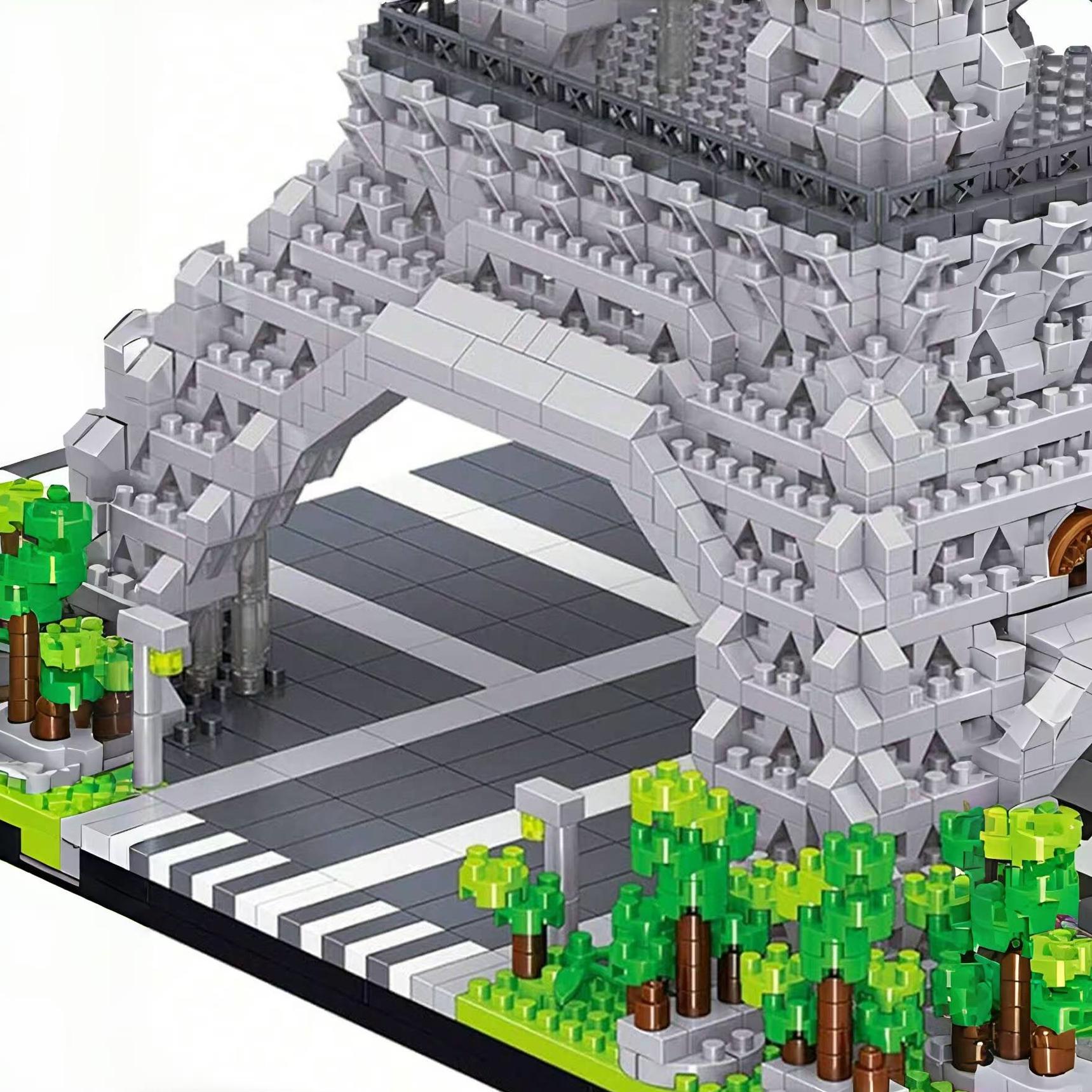 Eiffel Tower Design Building Blocks, 1 Box Mini Eiffel Tower Model Building Blocks, Creative and Educational Building Blocks, Building Set, Building Block Sets