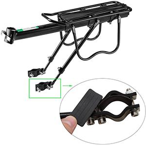 ROCKBROS Bike Cargo Rack Most 165lbs Capacity