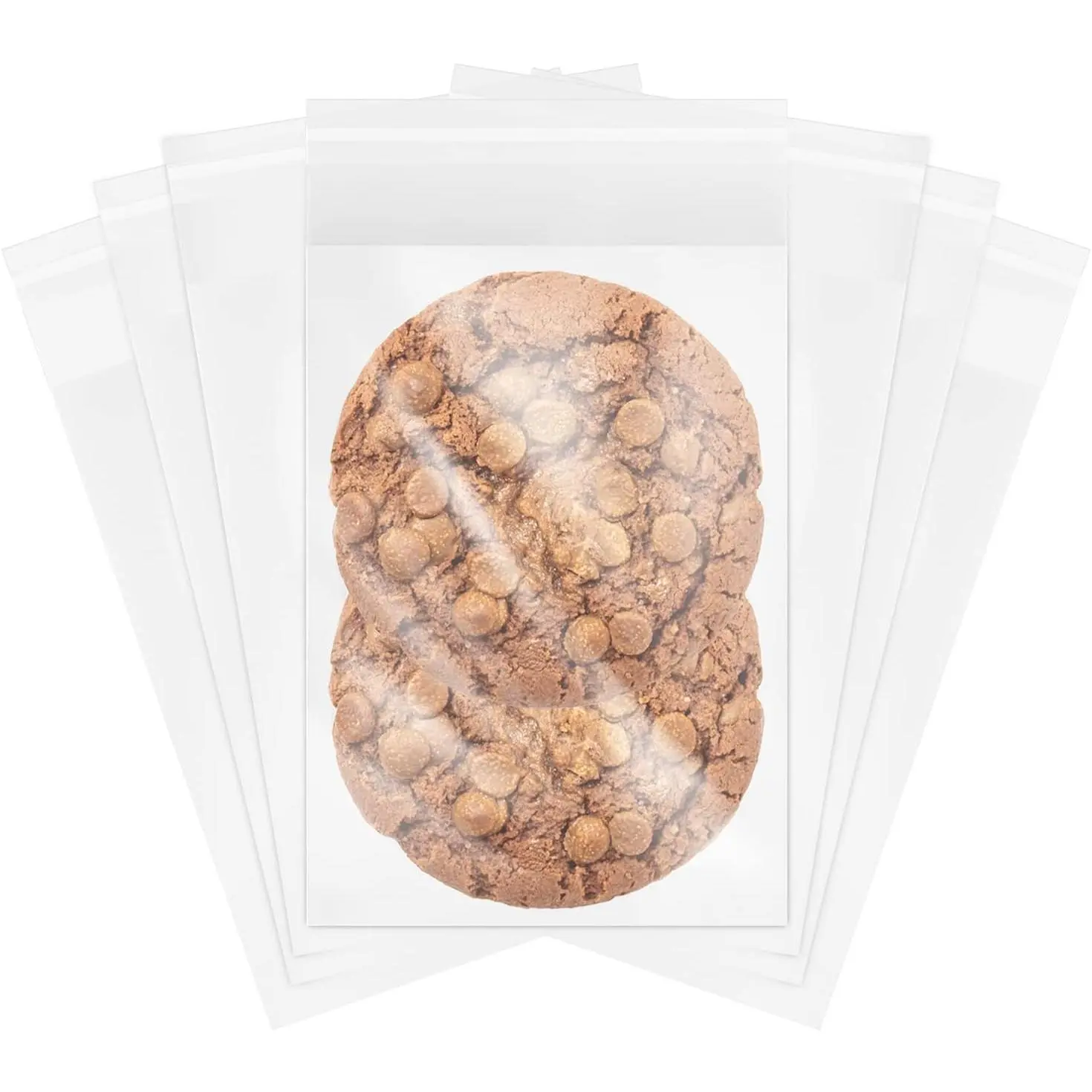 || 200 count 5''x 7'' Clear Resealable Cello/Cellophane  for Bakery,Adhesive , Candle, Soap, Cookie Poly Bags