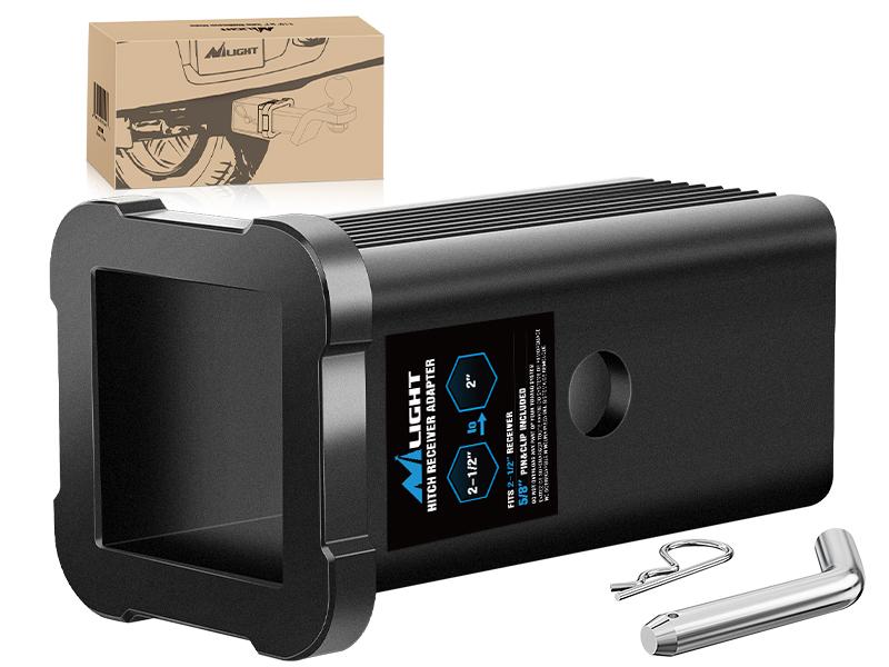 Nilight Trailer Hitch Receiver Extender Adapter Reducer 2-1/2 to 2 Inch Sleeve Convertor Receiver Aluminum Towing Accessories for Tractor Bucket RV Truck Bike Rack Cargo Carriers Boating dealsforyoudays Nilight Trailer Hitch Receiver Extender Adapter Reducer 2-1/2 to 2 Inch Sleeve Convertor Receiver Aluminum Towing Accessories for Tractor Bucket RV Truck Bike Rack Cargo Carriers Boating dealsforyoudays