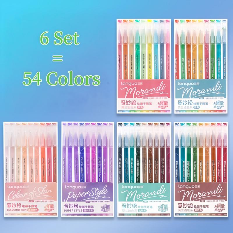54/99/168/213 Pcs Gel Pens, 0.6 mm Fine Tip Gel Pens for Coloring,Portable Case gel pens Colored for Journaling, Coloring, Painting, Drawing & DIY Crafts,Stackable colors,Smooth,Water-Based