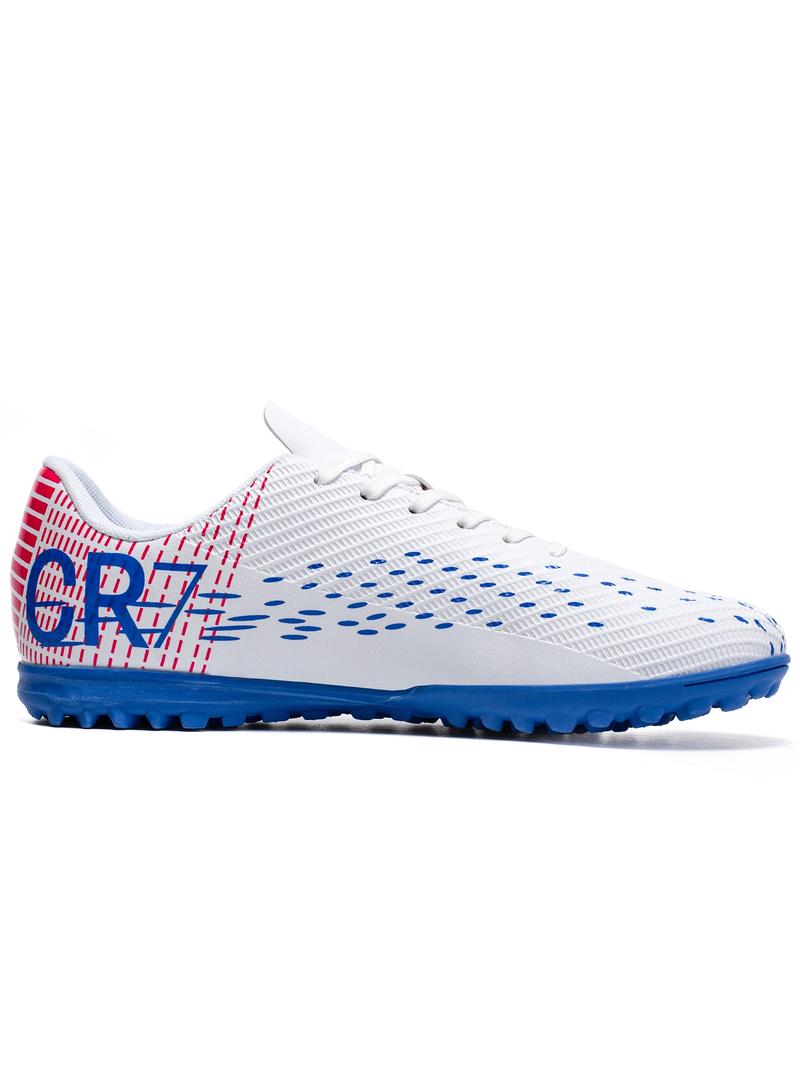 Professional Men's TF Soccer Shoes, Anti-Slip Wear-Resistant Outdoor Sports Training Boots, Comfortable Breathable Artificial Grass Cleats, Football Field Boots