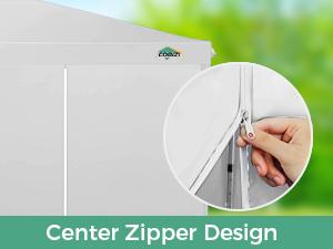 COBIZI 10x30 Pop Up Canopy Tent with Removable Sidewalls for Wedding, Canopy Easy up