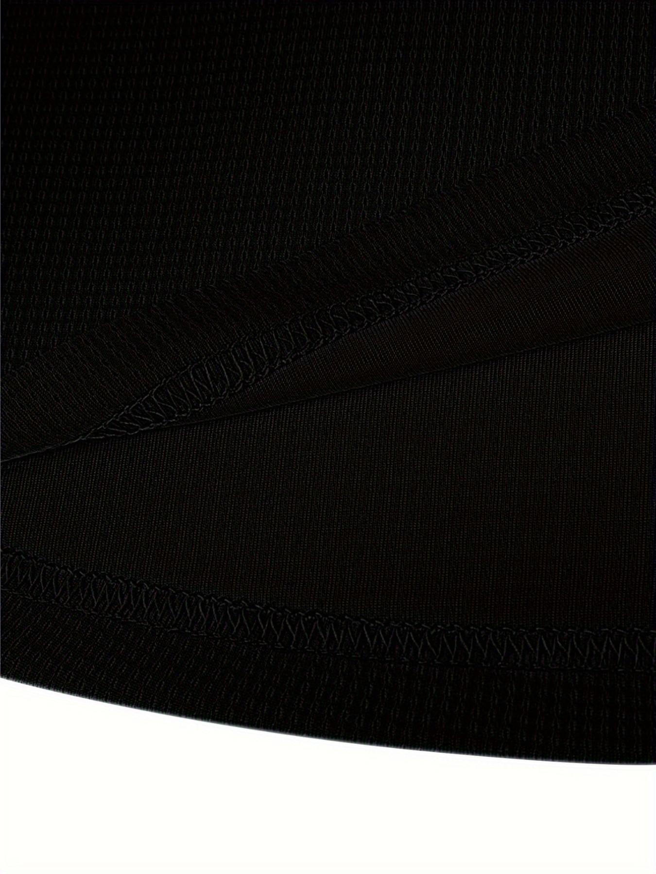 Men's Breathable Polyester Geometric Lightning Pattern Sports Tank Top, Casual Sleeveless Shirt for Gym, Running, Outdoor, Summer Wear