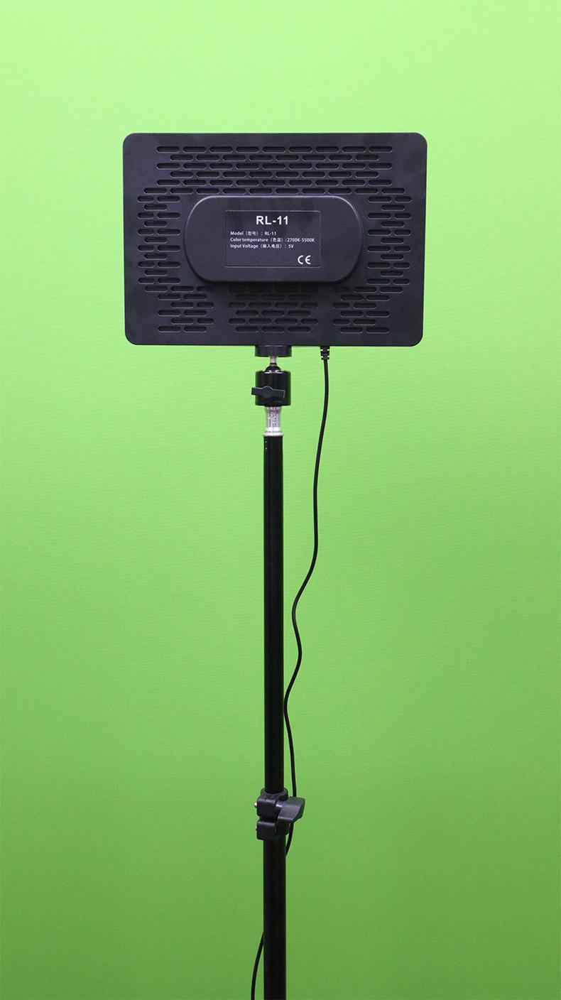 Portable Selfie Light with Tripod Stand, 1 Set Dimmable Video Conference LED Lighting with Remote Control, Shooting Fill Light for Video Recording YT TK Live Streaming, Phone Selfie Stick Camera Accessories Smartphone