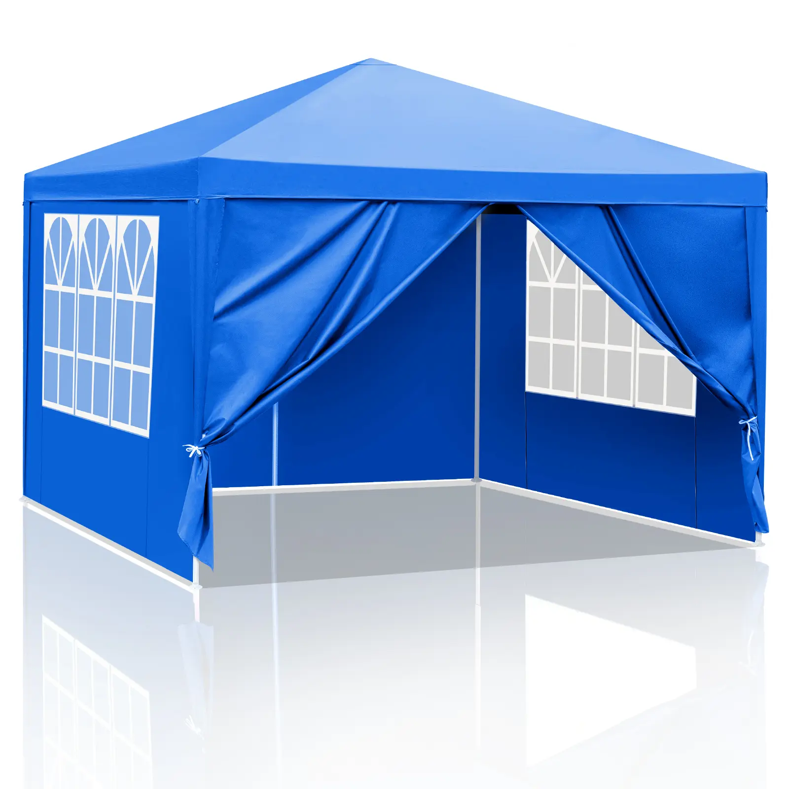 10x10 ft - 4 Walls Blue
