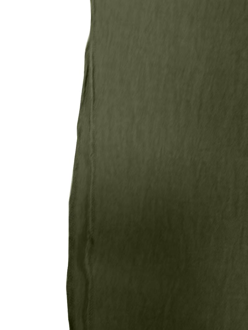 【Plus Size】 Solid Color A Line Dress, Casual Half Sleeve Dress for Spring & Fall, Women's Clothes for Daily Wear