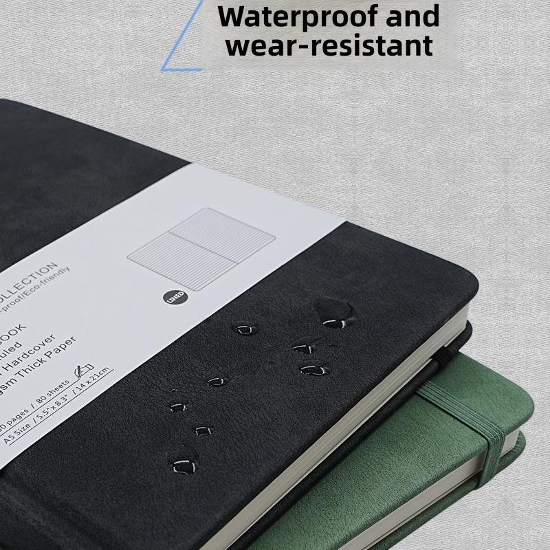 1 A5 notebook with horizontal lines, simple strap diary, high aesthetic value planner notebook