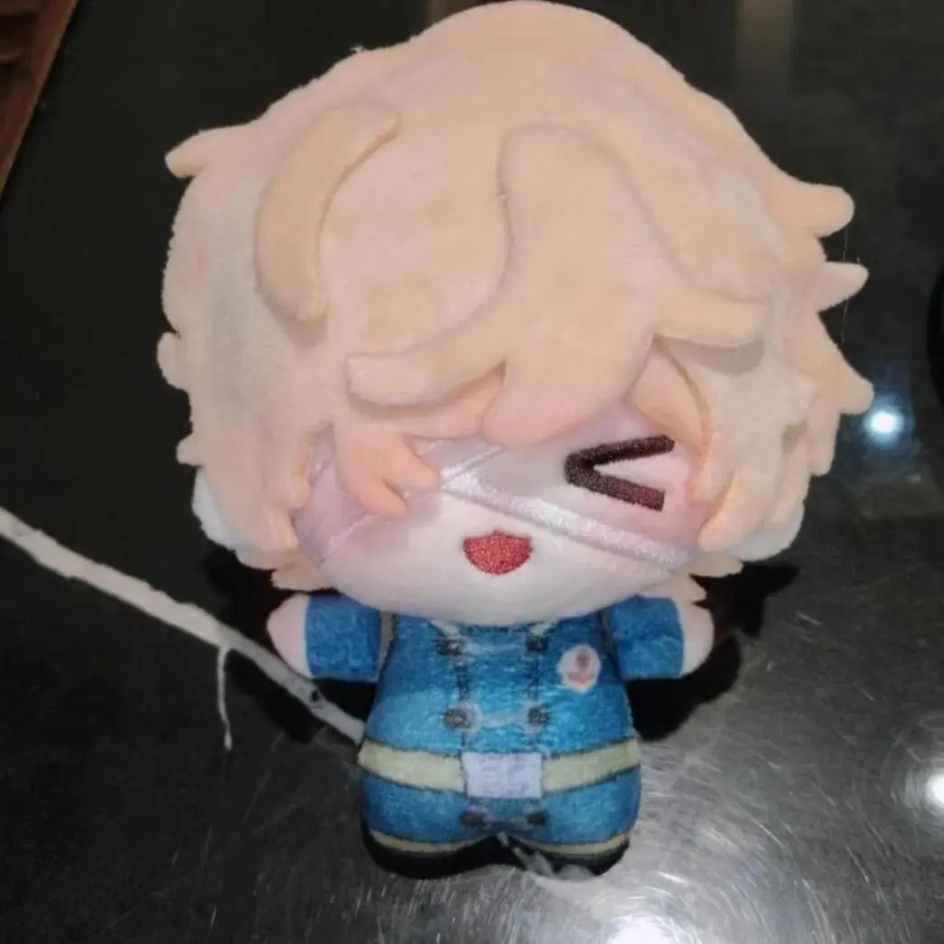 2026 hot item 10CM Fire Investigator Florian Brand Anime Identity V Nunu Body Cotton Padding Plushie Pendant Backpack Keychain Birthday Gift Popular toys