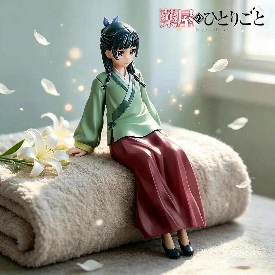 CUTA Anime Merch The Apothecary Diaries Figure 17cm Maomi Action Figural PVC Model Kawaii Car Decoration Doll Children Toy Gift