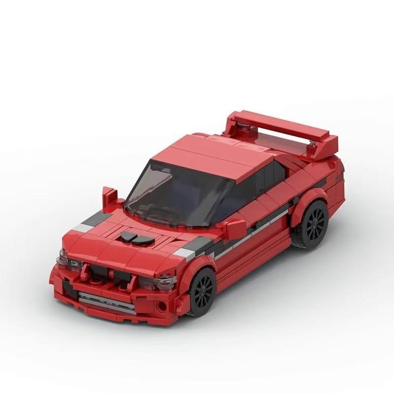Moc Compatible Lego Three Lancer Evo Brick Car Model, Holiday Gift, Unisex Toy, Block Type Bricks & Parts, Creative Building Blocks Moc Compatible Lego Three Lancer Evo Brick Car Model, Holiday Gift, Unisex Toy, Block Type Bricks & Parts, Creative Building Blocks