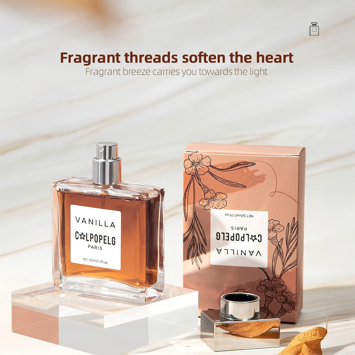 Vanilla Scented Spray 50ML, Long-Lasting Fragrance, Ideal for Daily Use, Aromatherapy Machine, Humidifier, Candle, Living Room, Office, Bathroom, Hotel