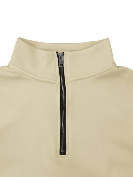 Men's Fleece Tracksuit Set - Half - Zip Mock Neck Top, Cargo Joggers, Ribbed Trim, Athletic Fit. Designed for All - Day Warmth in Winter & Casual Settings, Suitable for Outdoor Workouts, Urban Commutes & Lazy Sundays. A Must - Have for Modern Men Seeking