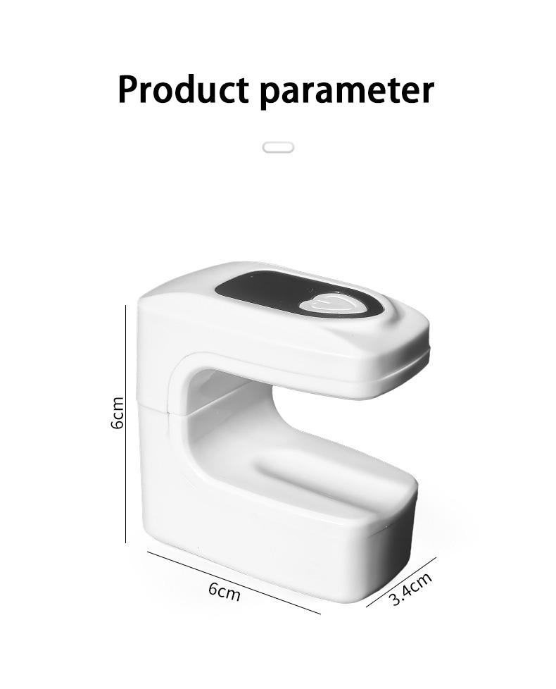 Mini UV Nail Lamp: USB rechargeable flash curing lamp, suitable for nail polish glue, UV light, LED display screen, portable nail lamp, nail dryer, nail care tools