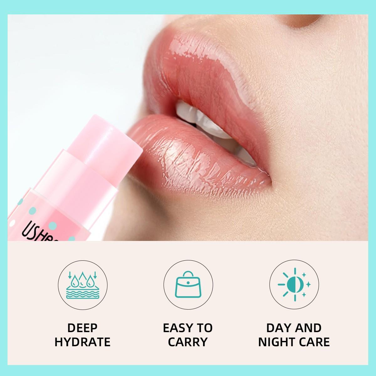 Moisturizing Lip Balm, Long-Lasting Hydration for Dry Lips, Perfect Gift for Women, Ideal for Christmas, Valentine's Day, Friday