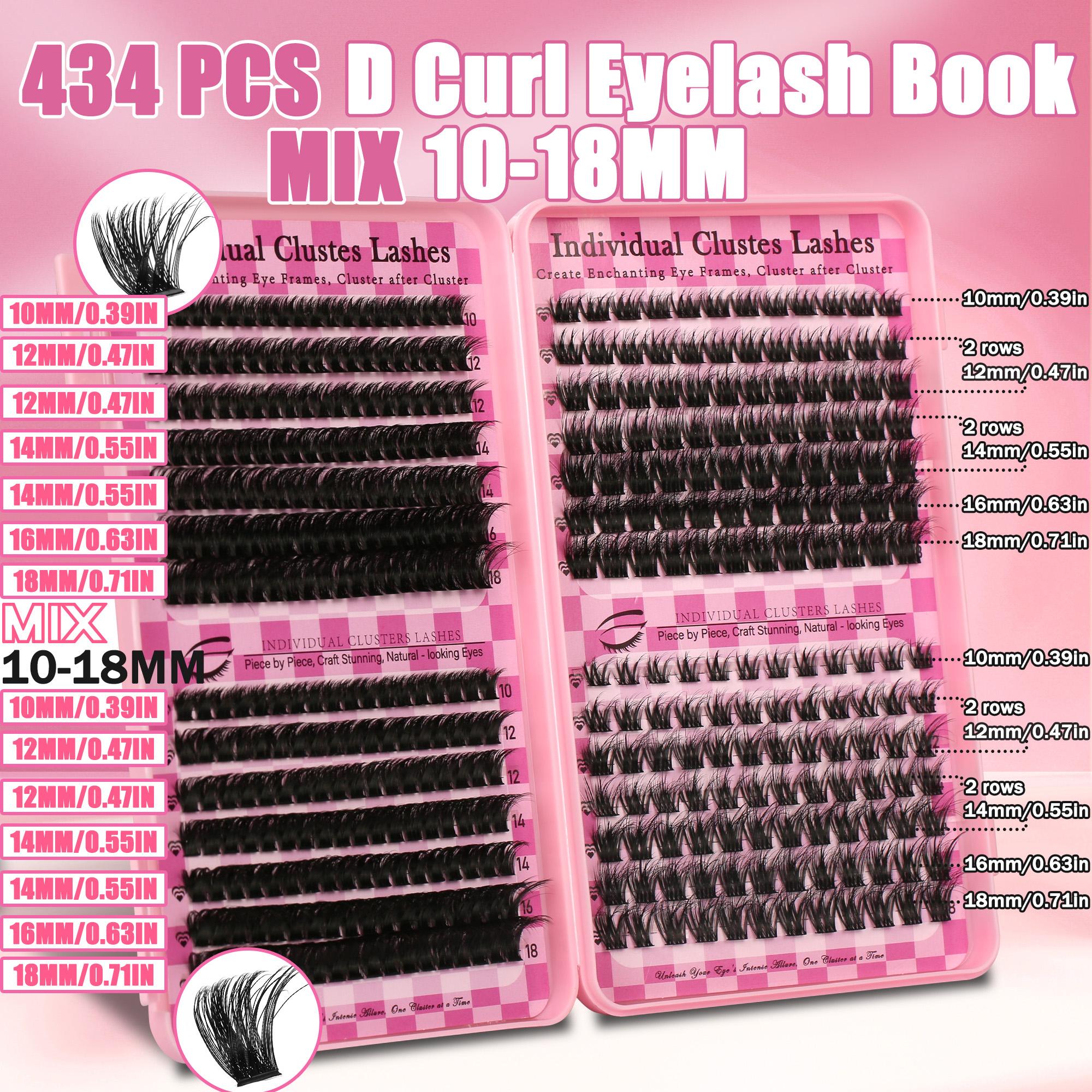 Lash Clusters Book Extensions Kit lash clusters kit Eyelash Extension Kit Eye Lashes, fairy lash clusters Extension Kit Lashes Clusters KitWispy Manga Lashes, Individual Lashes Eyelash Extension Lashes Halloween Makeup