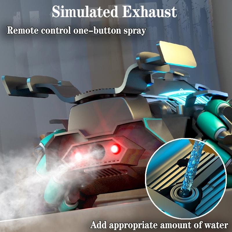 Cyber Neon Wind F1 Rc Stunt Cars Remote Control Car, LED Lights Music Effects, Dual Control Modes, Stunt Performances, Suitable for Ages 12+