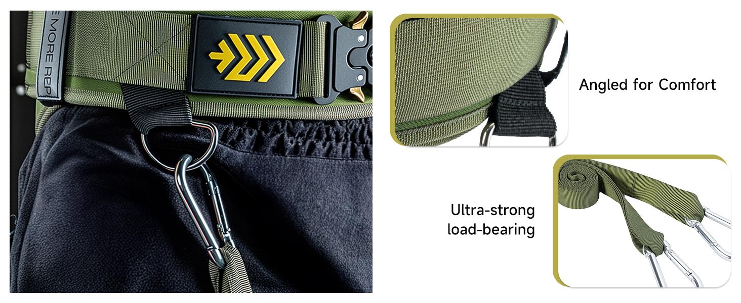 MANUEKLEAR 2-in-1 Weightlifting Belt & Dip Belt with 36.7 IN Rope, Double-Layer Weight Lifting Belts, Powerlifting Gym Weighted Belt for Pull Up Squat MANUEKLEAR 2-in-1 Weightlifting Belt & Dip Belt with 36.7 IN Rope, Double-Layer Weight Lifting Belts, Powerlifting Gym Weighted Belt for Pull Up Squat