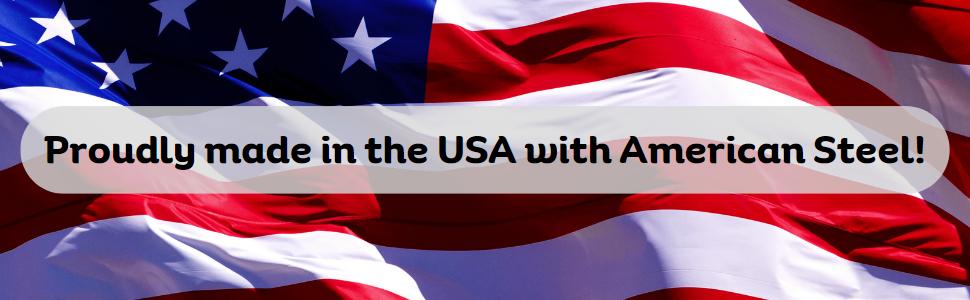 Easy European Mount Skull Hanger - Made in The USA with American Steel - Whitetail Deer Skull Hook mounting System - Euro Mount kit - Quick Install - Hog Bear Antelope Coyote